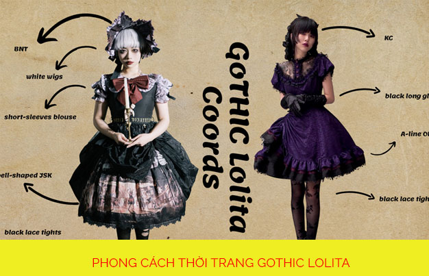 Gothic Lolita là một trong những phong cách thời trang hot nhất
