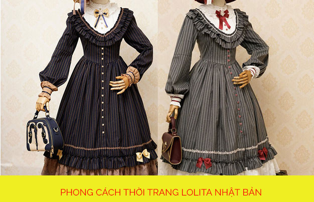 Phong cách thời trang Classic Lolita Nhật Bản